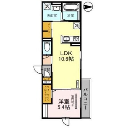 ルミナス清水町の物件間取画像